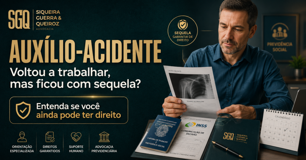 Auxílio-acidente mesmo trabalhando