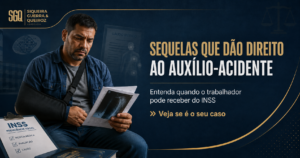 Sequelas que dão direito ao auxílio-acidente no INSS